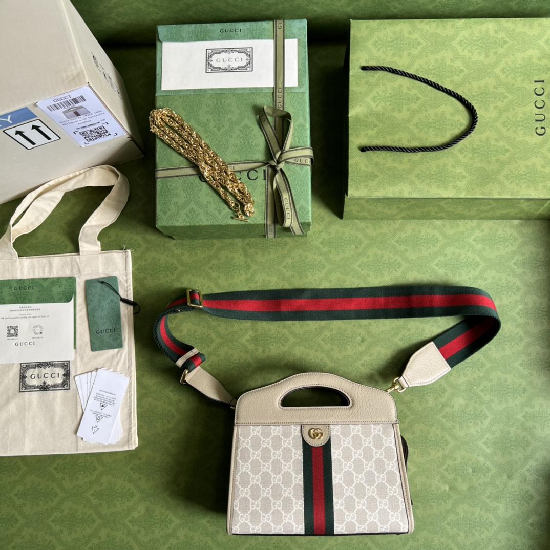 Gucci Ophidia GG Kleine Tragetasche (25,5–19–10 cm) - EUR FASHION