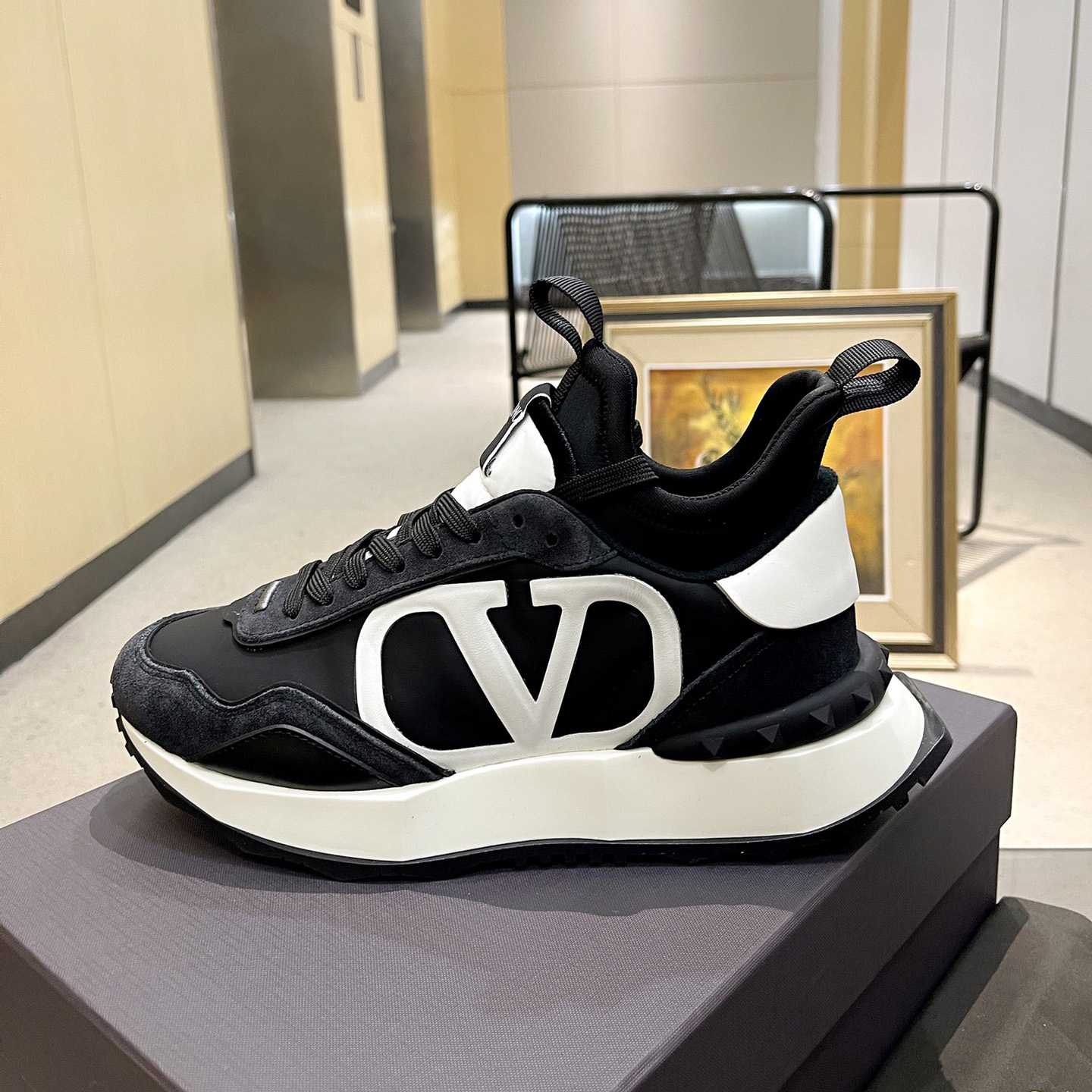 Valenti Netrunner Stoff- und Wildleder-Sneaker - EUR FASHION