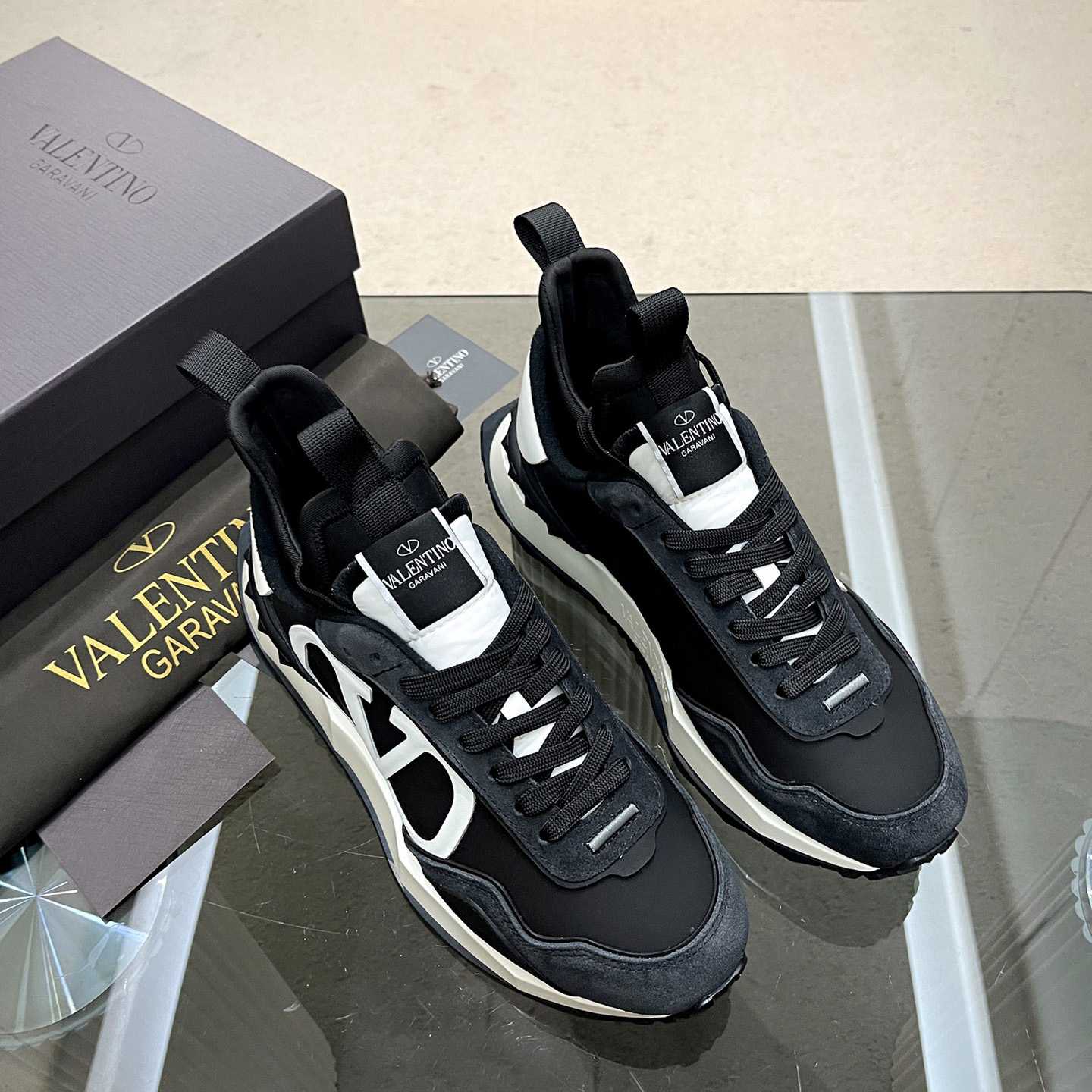 Valenti Netrunner Stoff- und Wildleder-Sneaker - EUR FASHION