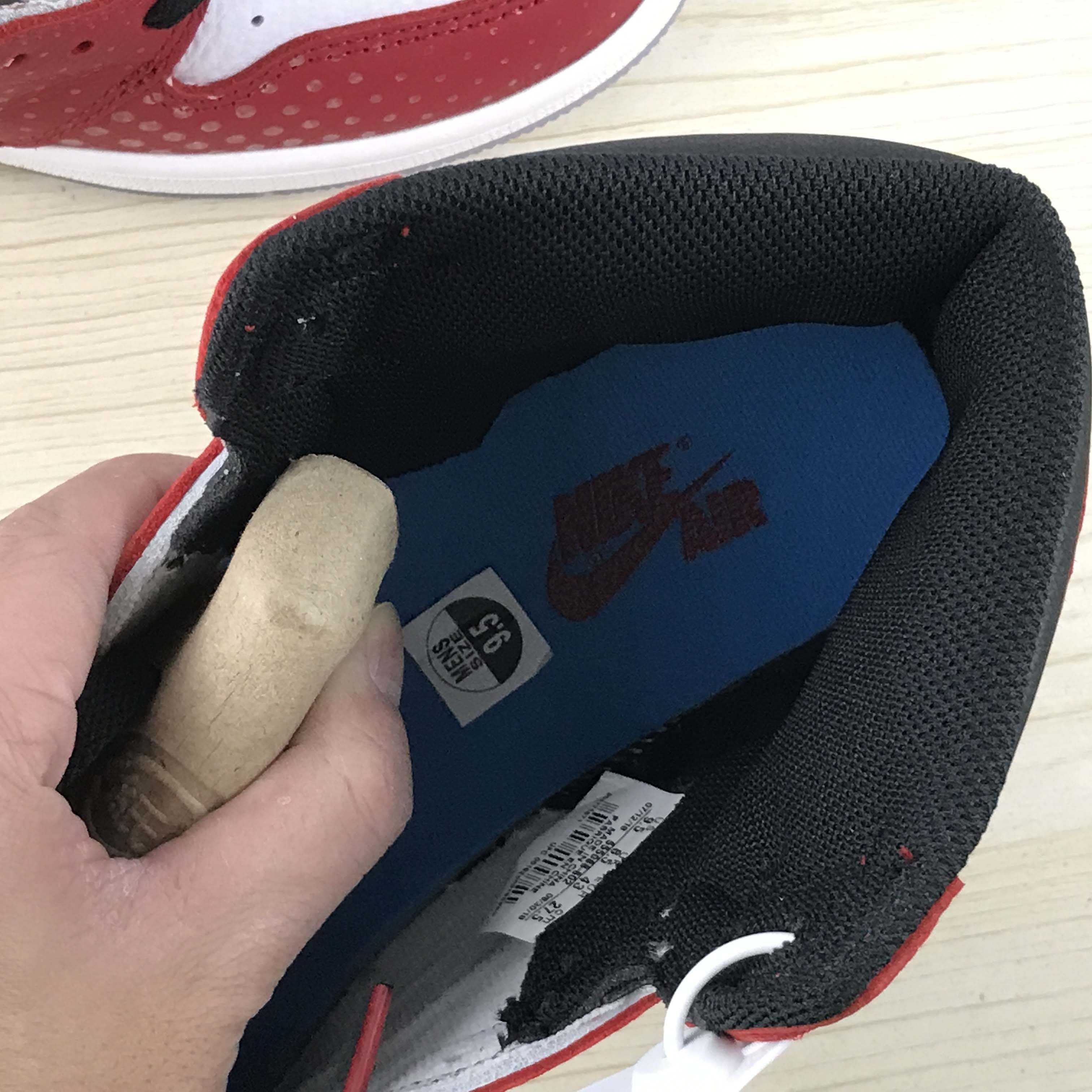 Air Jordan 1 Retro High OG „Origin Story“-Sneaker 555088-602 - EUR FASHION