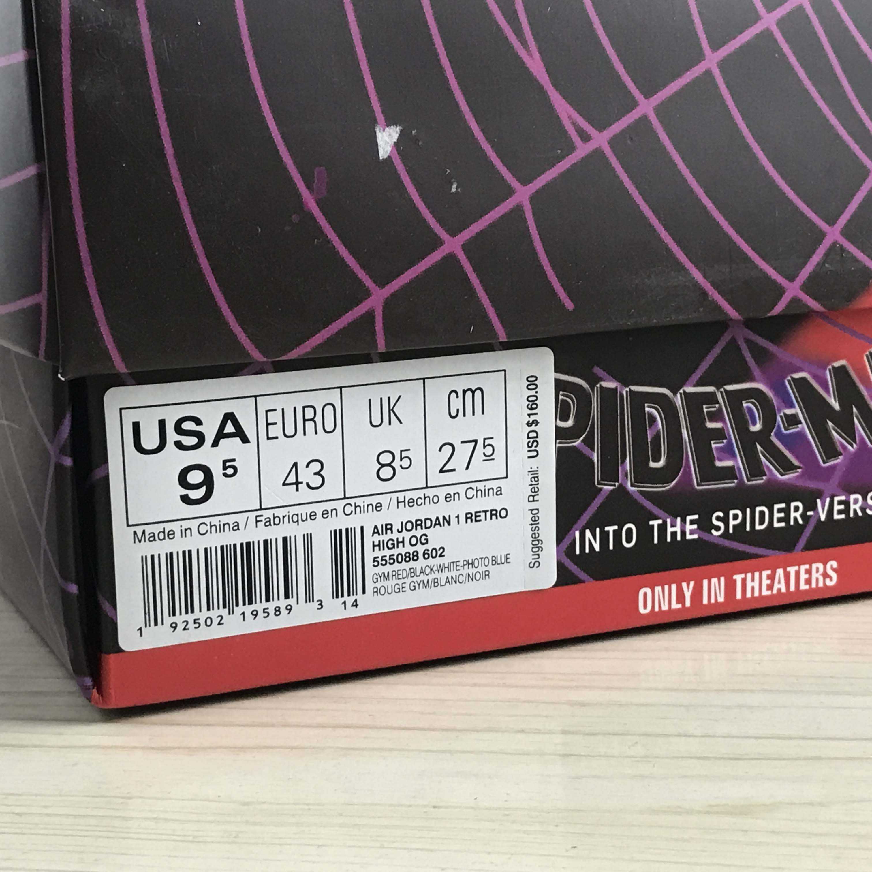 Air Jordan 1 Retro High OG „Origin Story“-Sneaker 555088-602 - EUR FASHION