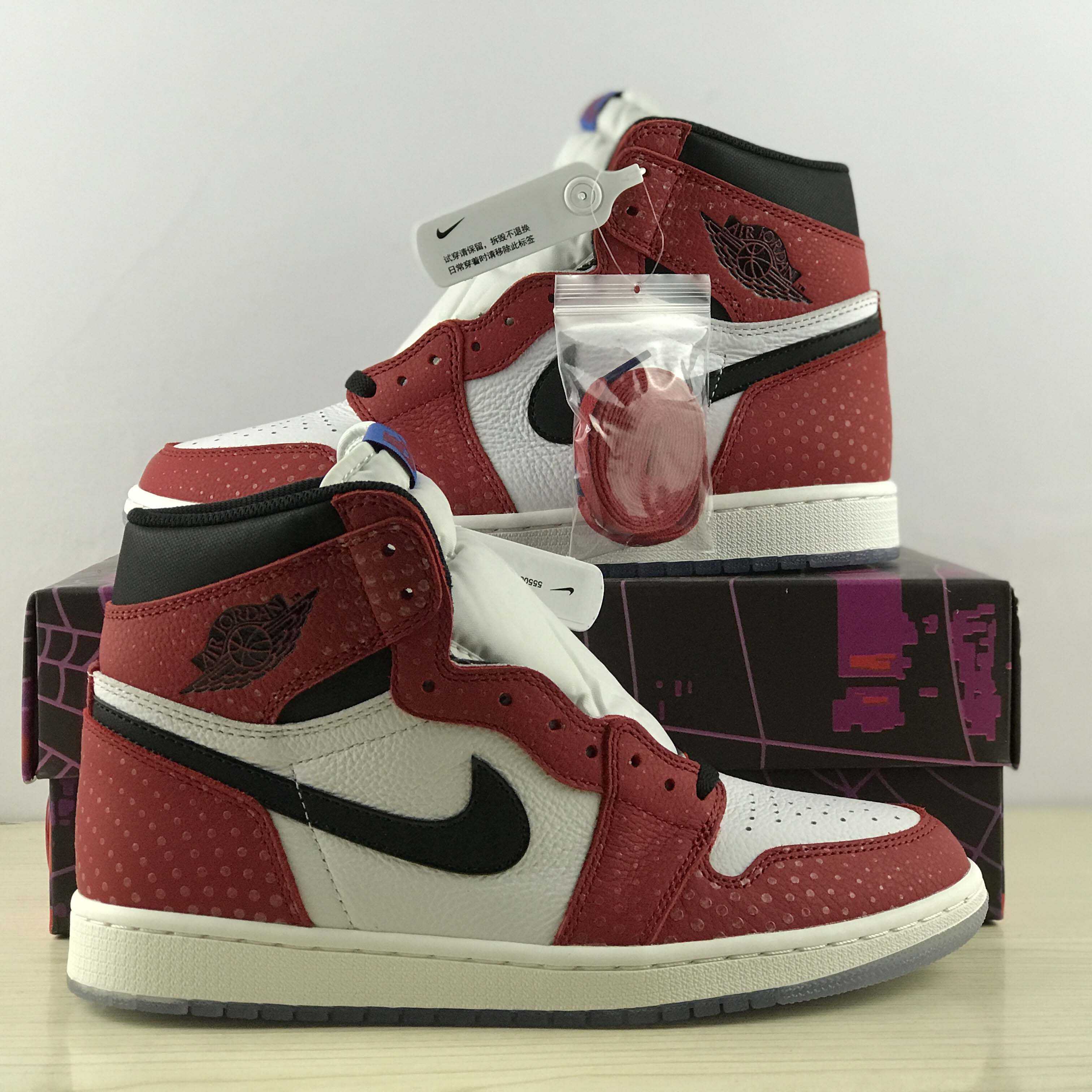 Air Jordan 1 Retro High OG „Origin Story“-Sneaker 555088-602 - EUR FASHION