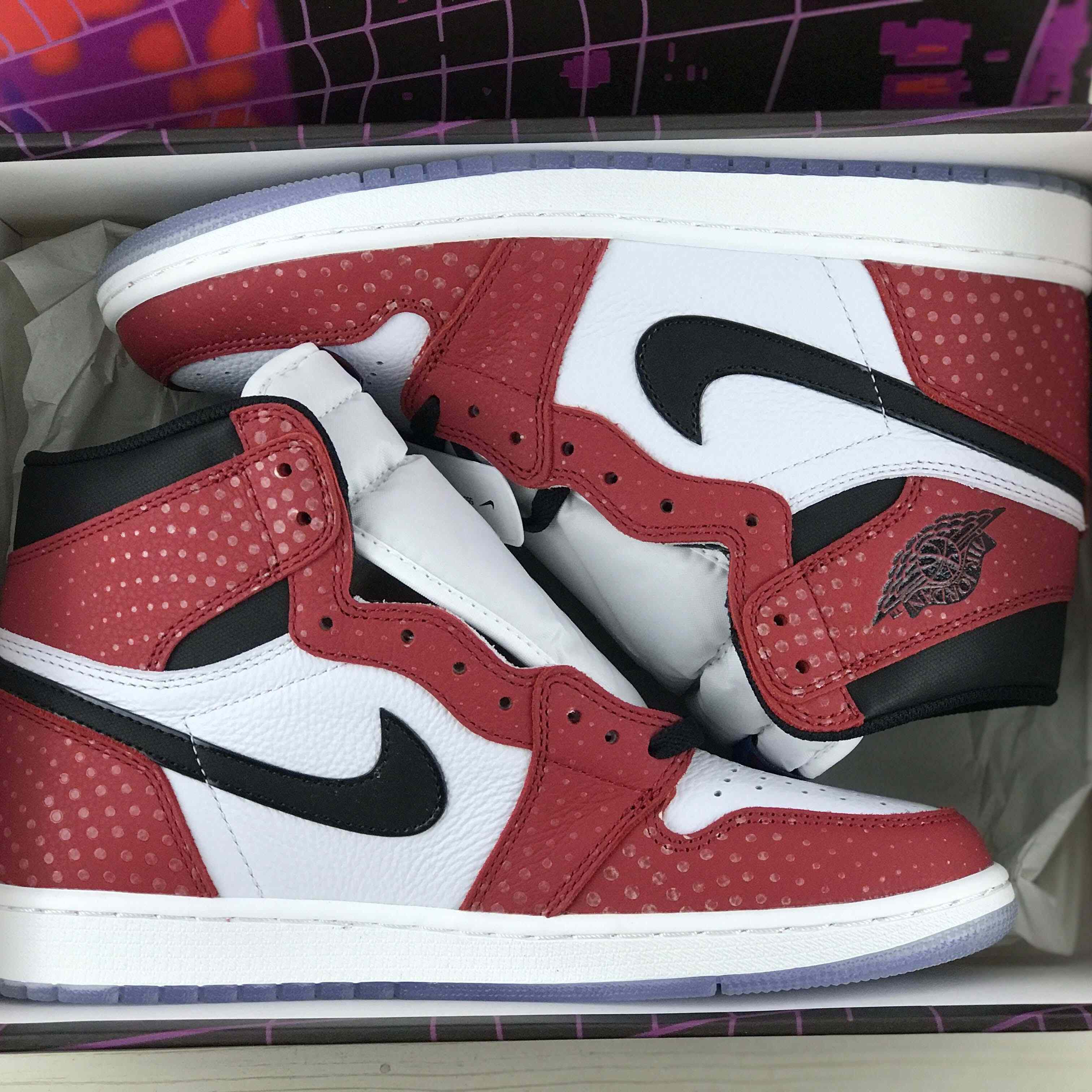 Air Jordan 1 Retro High OG „Origin Story“-Sneaker 555088-602 - EUR FASHION