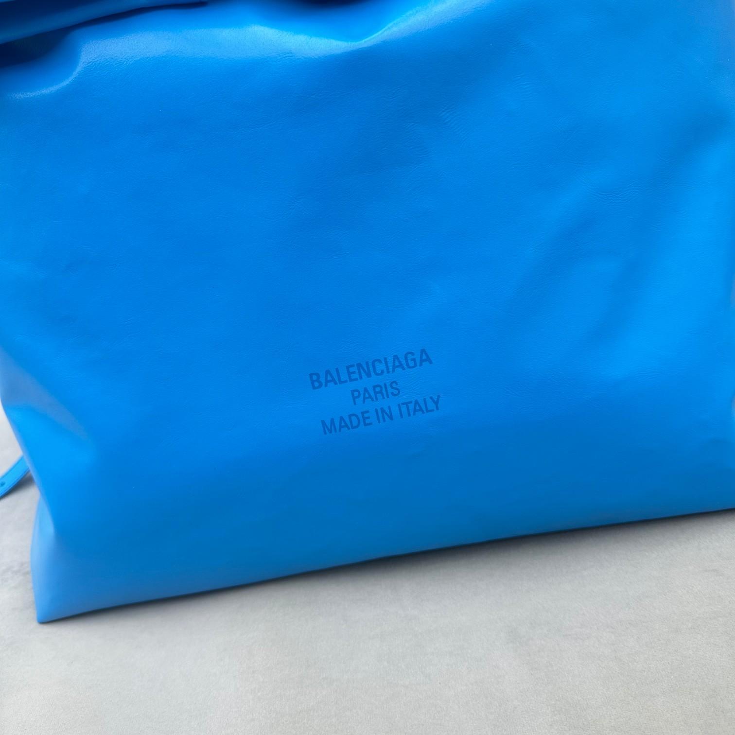 Balenciaga Trash Bag Großer Beutel in Blau (37-40-52 cm) - EUR FASHION
