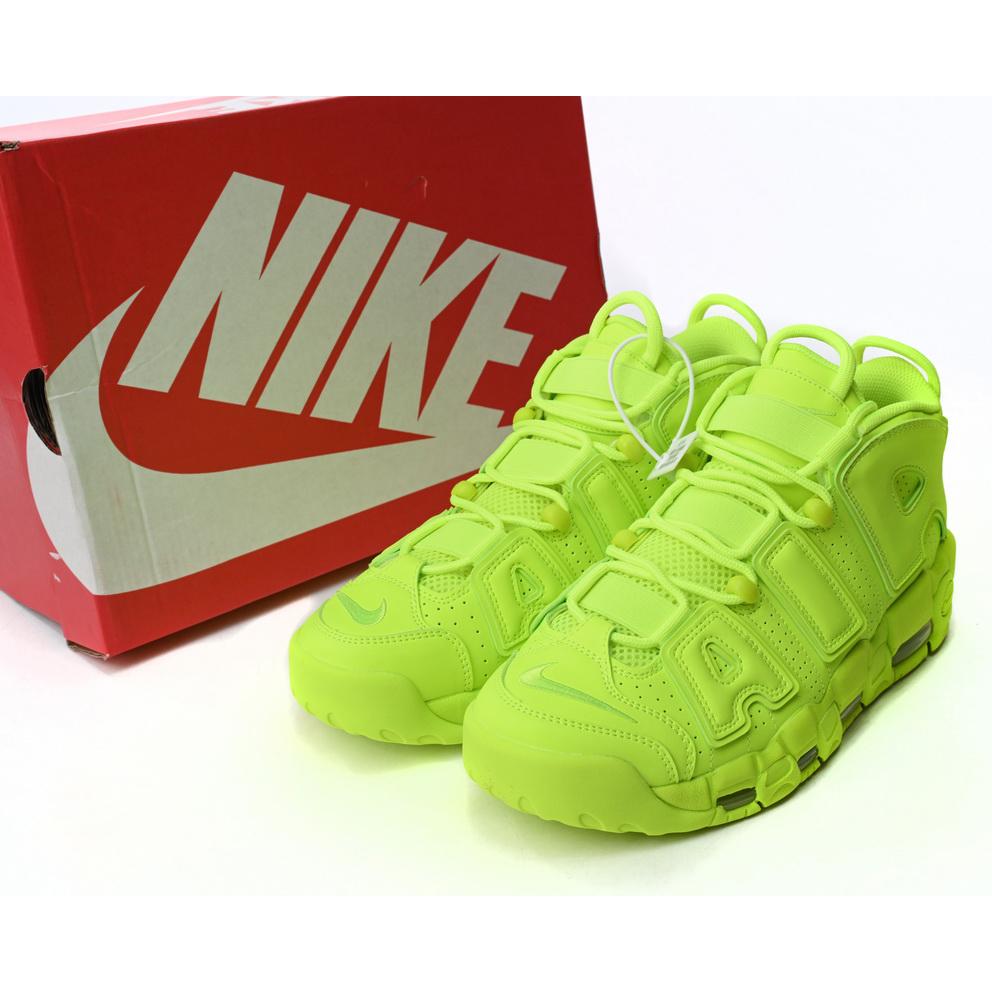 Air More Uptempo Fluoreszierender grüner Sneaker DX1790-700 - EUR FASHION