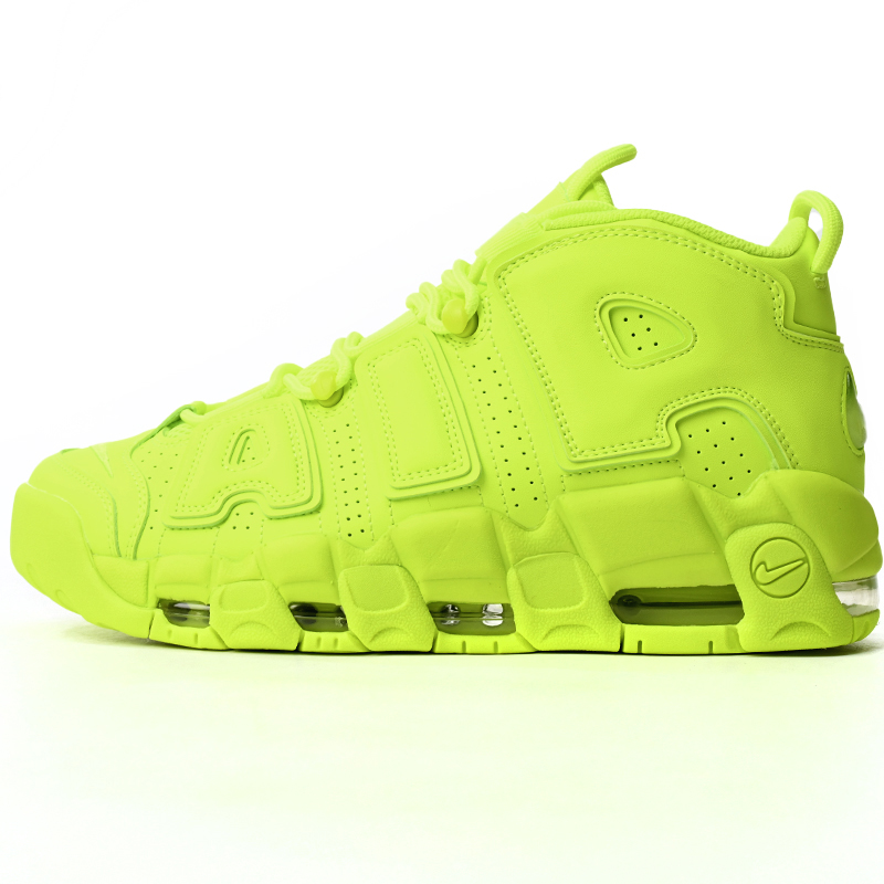 Air More Uptempo Fluoreszierender grüner Sneaker DX1790-700 - EUR FASHION