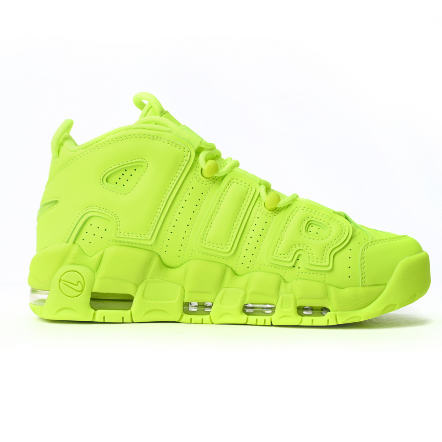 Air More Uptempo Fluoreszierender grüner Sneaker DX1790-700 - EUR FASHION
