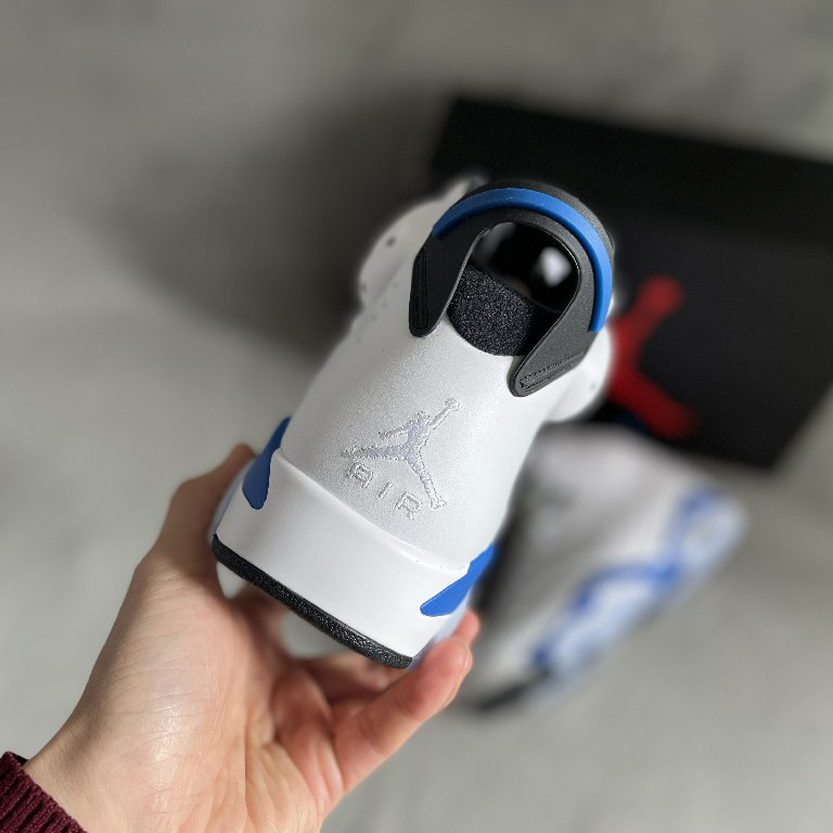 Air Jordan 6 Retro „Sport Blue“ Sneaker 384664-107 - EUR FASHION