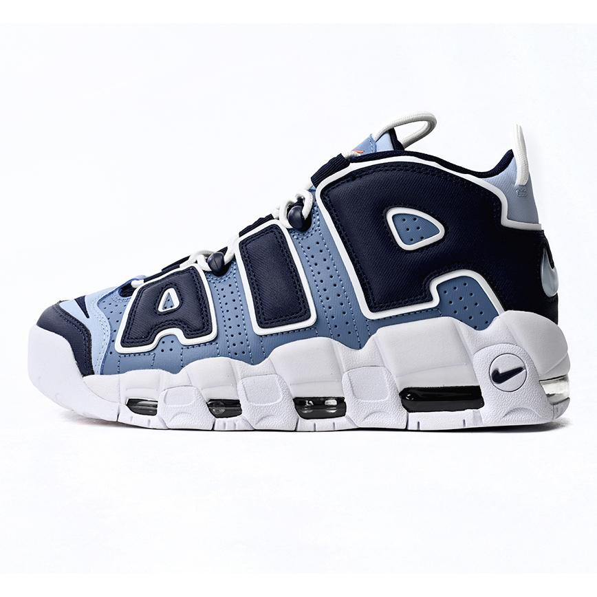Nike Air More Uptempo Chara Cters Sneaker in Blau und Schwarz 415082-404 - EUR FASHION
