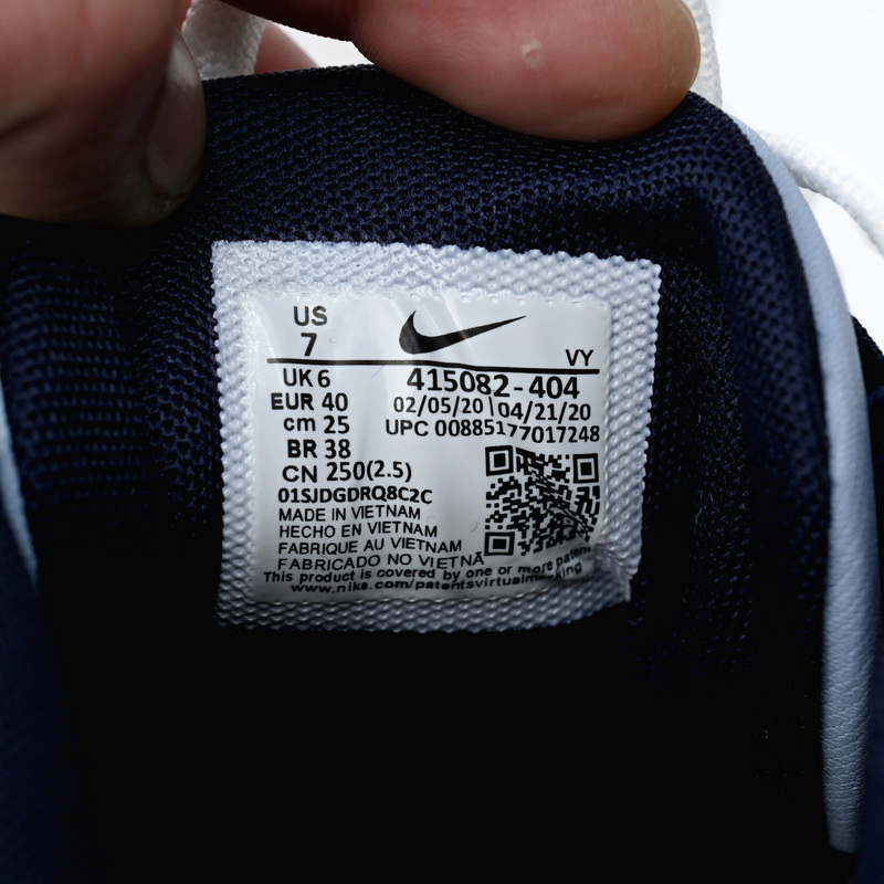 Nike Air More Uptempo Chara Cters Sneaker in Blau und Schwarz 415082-404 - EUR FASHION