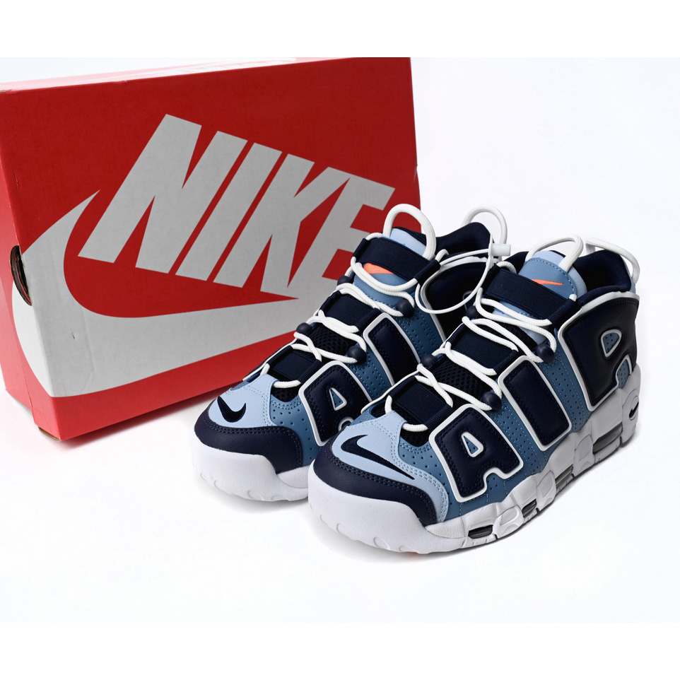 Nike Air More Uptempo Chara Cters Sneaker in Blau und Schwarz 415082-404 - EUR FASHION