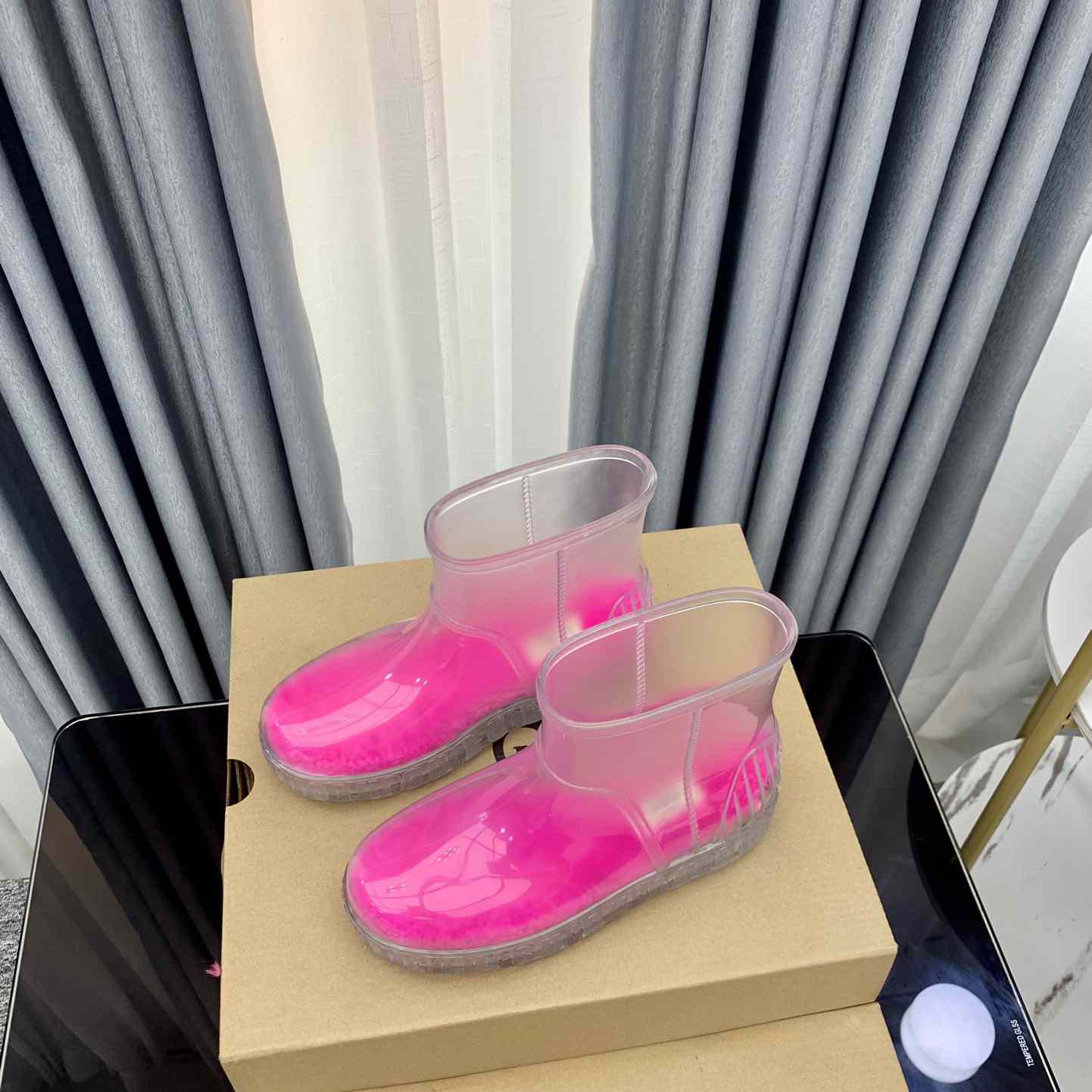 Ugg Drizlita Clear Damen Taffy Pink Modestiefel - EUR FASHION