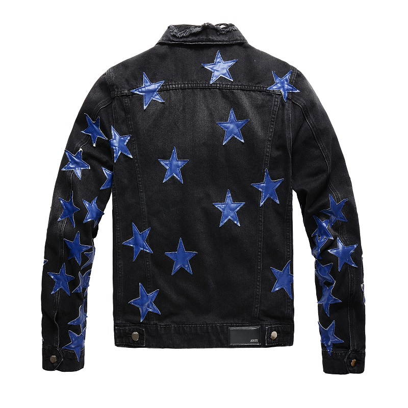 Amiri Chemist Star Trucker-Jacke - EUR FASHION