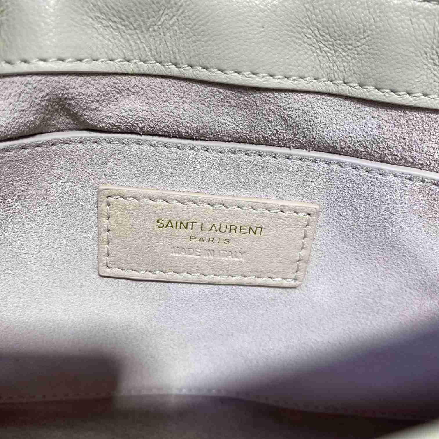 Saint Laurent Le 57 Hobo-Tasche aus gestepptem Lammleder - EUR FASHION