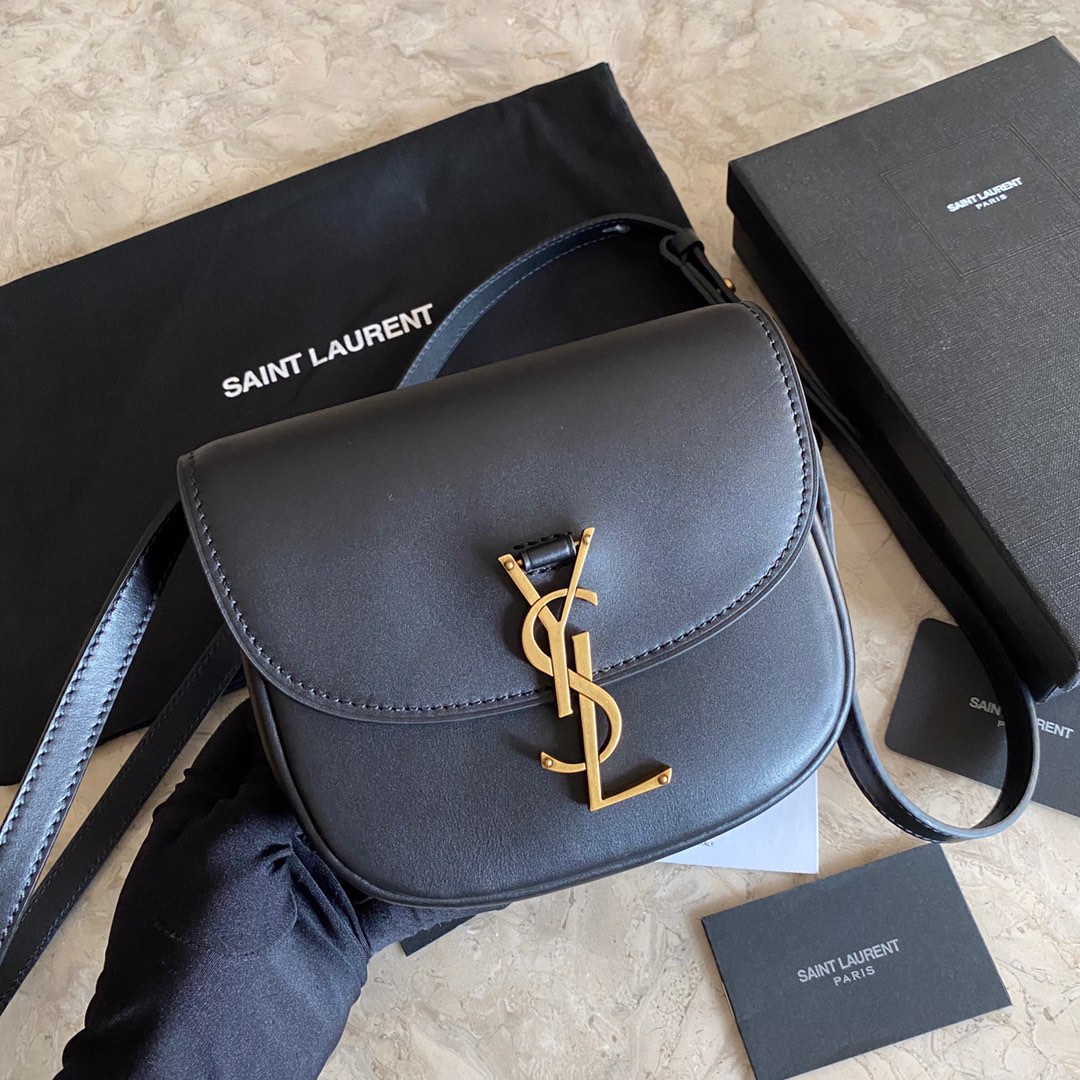 Saint Laurent Kaia Kleine Umhängetasche aus Glattleder - EUR FASHION