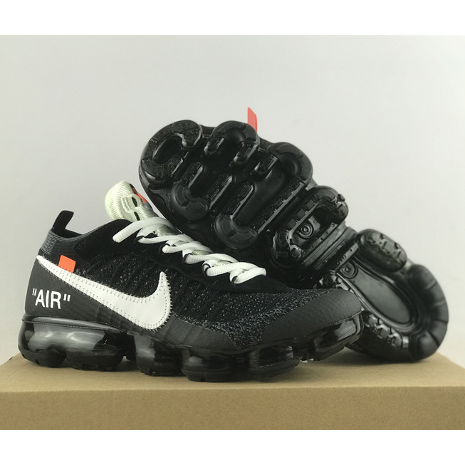 Off-White x Nike Air Vapormax Flyknit 2.0 „Schwarz/Weiß“ Turnschuhe AA3831-100 - EUR FASHION