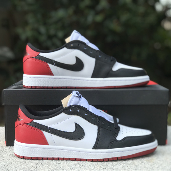 Air Jordan 1 Low „Black Toe“ Sneaker 555088-125 - EUR FASHION
