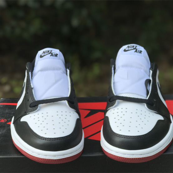 Air Jordan 1 Low „Black Toe“ Sneaker 555088-125 - EUR FASHION