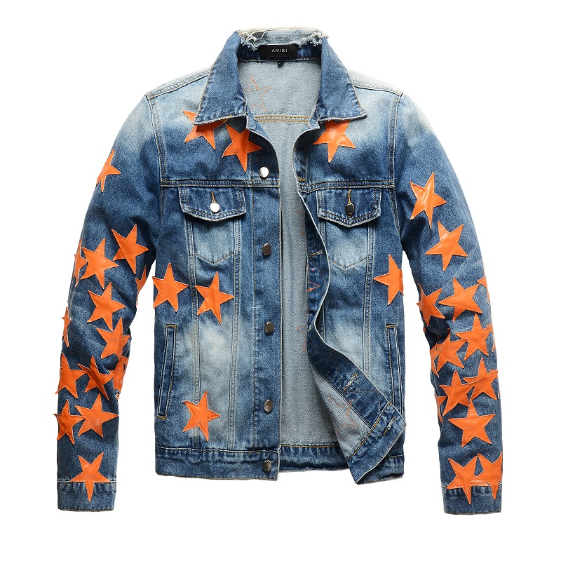 Amiri Chemist Star Trucker-Jacke - EUR FASHION