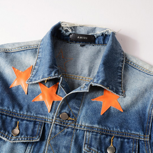 Amiri Chemist Star Trucker-Jacke - EUR FASHION