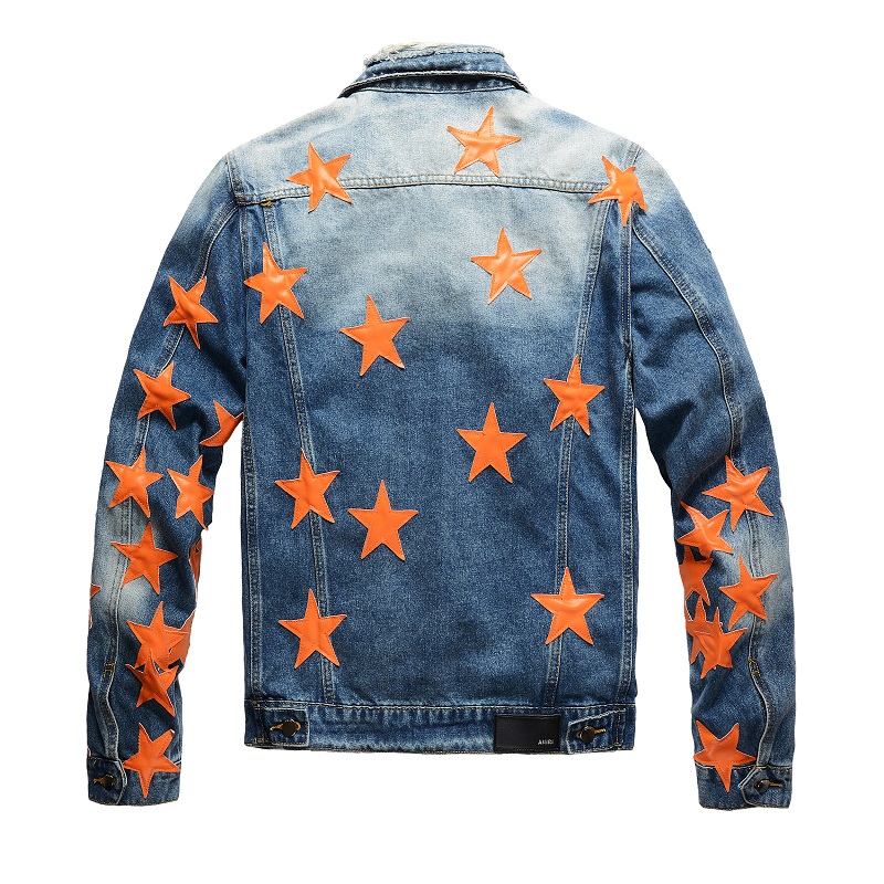 Amiri Chemist Star Trucker-Jacke - EUR FASHION