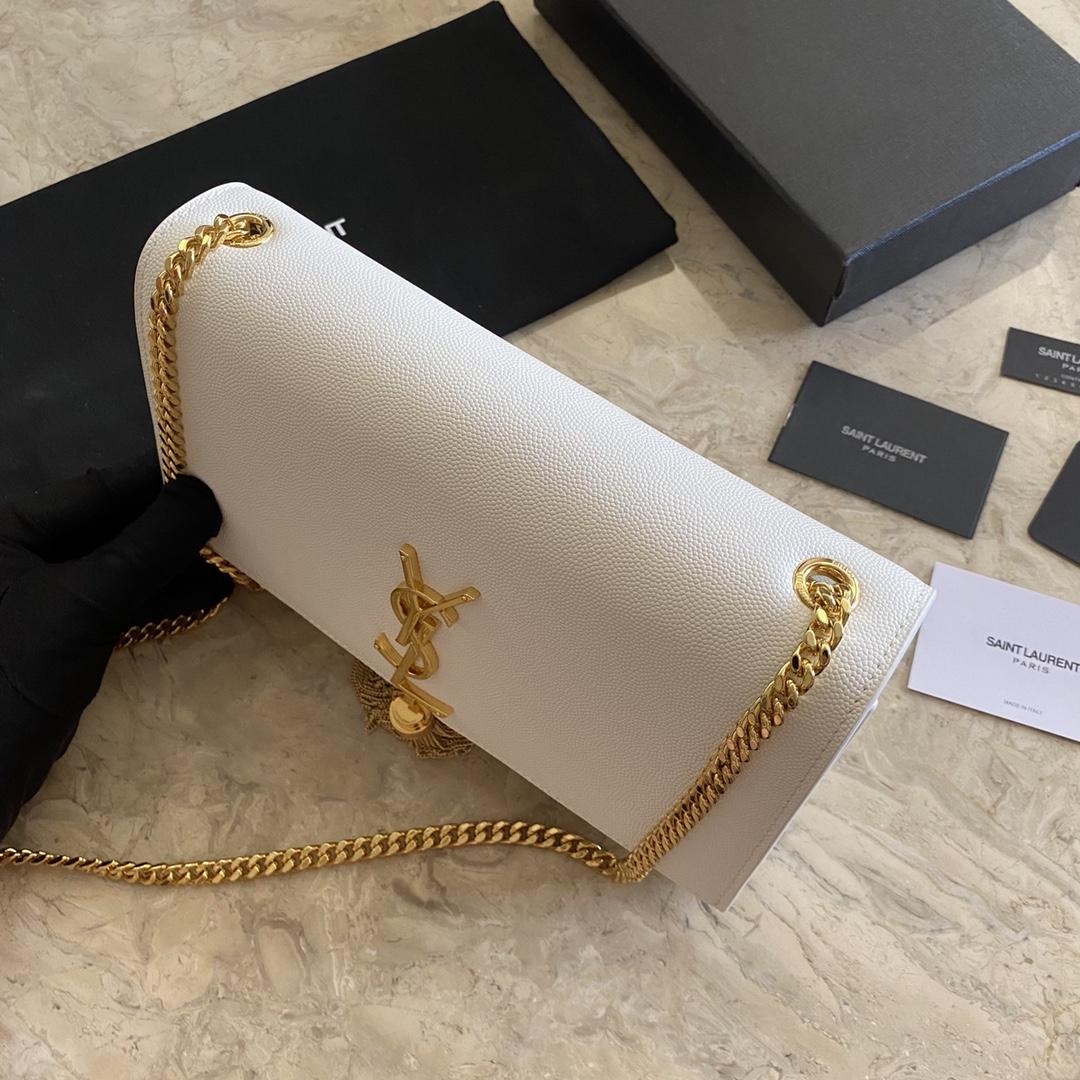 Saint Laurent Kate Kettenbrieftasche mit Quaste (24*14,5*5,5 cm) - EUR FASHION