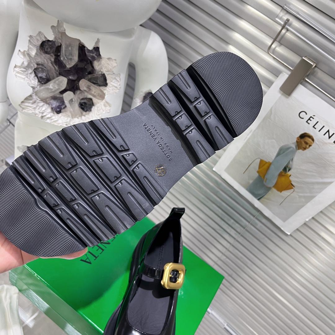 Bottega Veneta Lug Mary-Jane-Flats - EUR FASHION