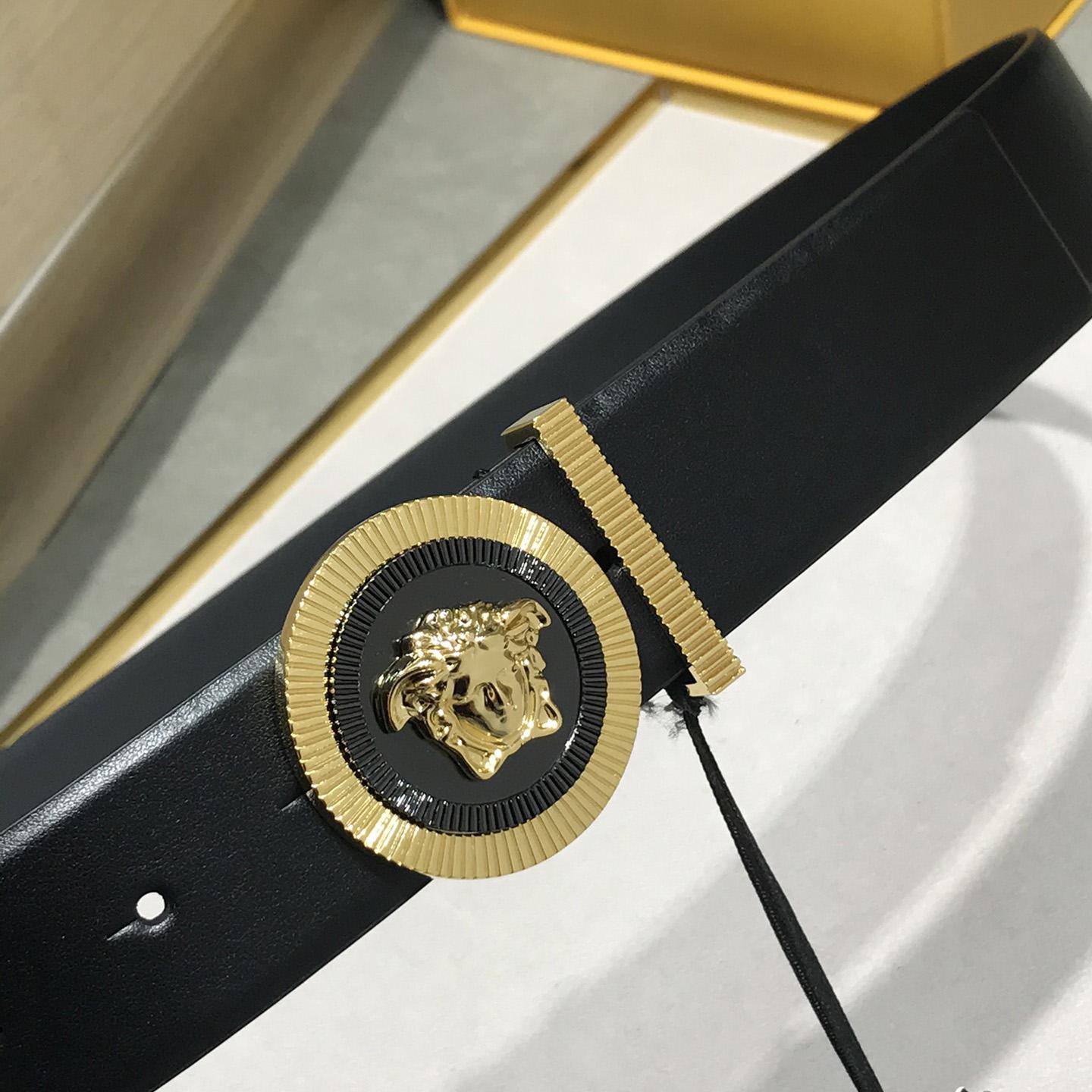 Versace Medusa Ledergürtel 38 mm - EUR FASHION