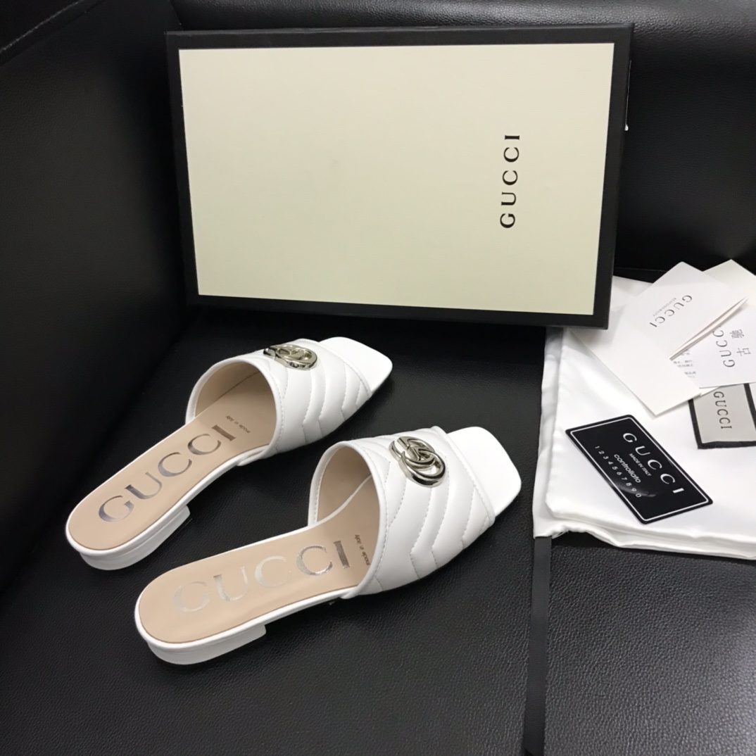 Gucci Damen-Slide mit Doppel-G - EUR FASHION