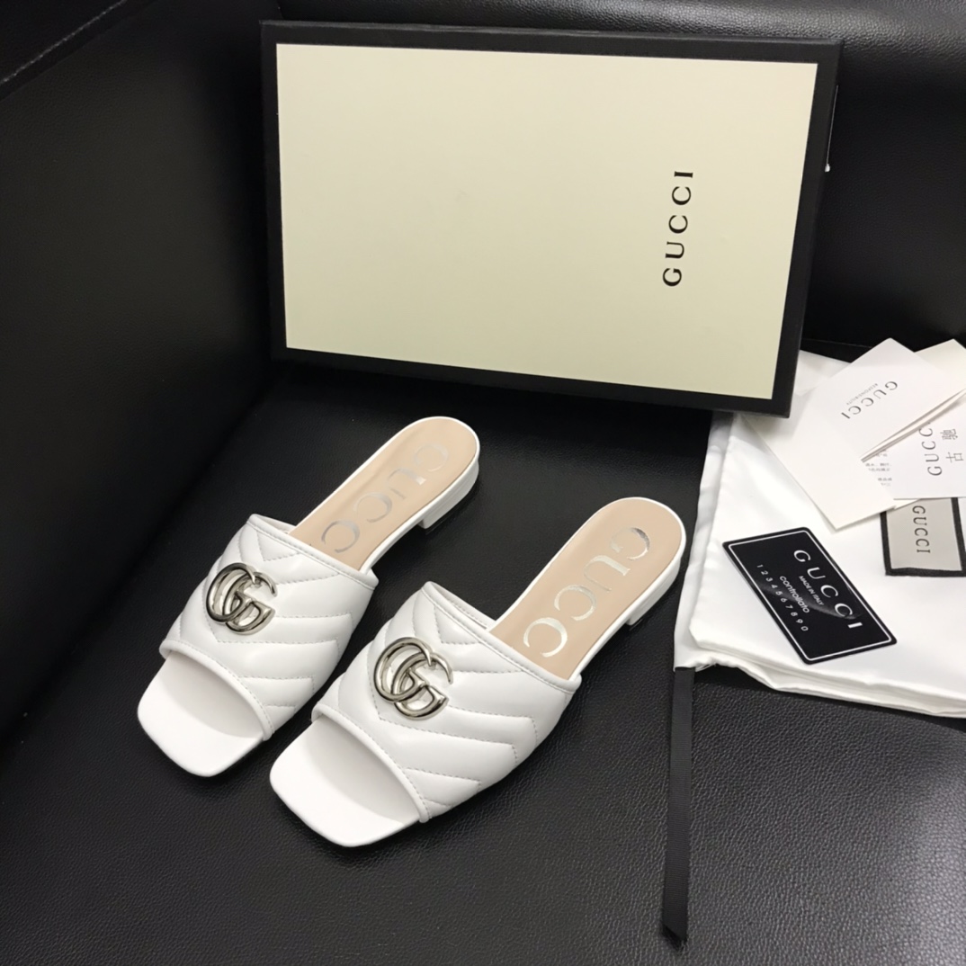 Gucci Damen-Slide mit Doppel-G - EUR FASHION