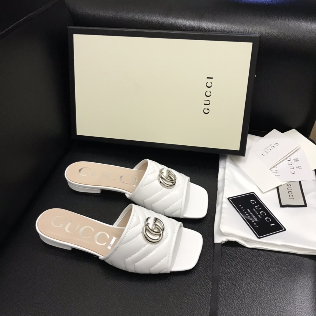 Gucci Damen-Slide mit Doppel-G - EUR FASHION