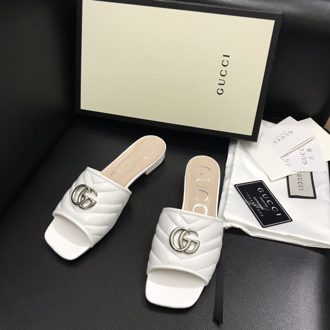 Gucci Damen-Slide mit Doppel-G - EUR FASHION