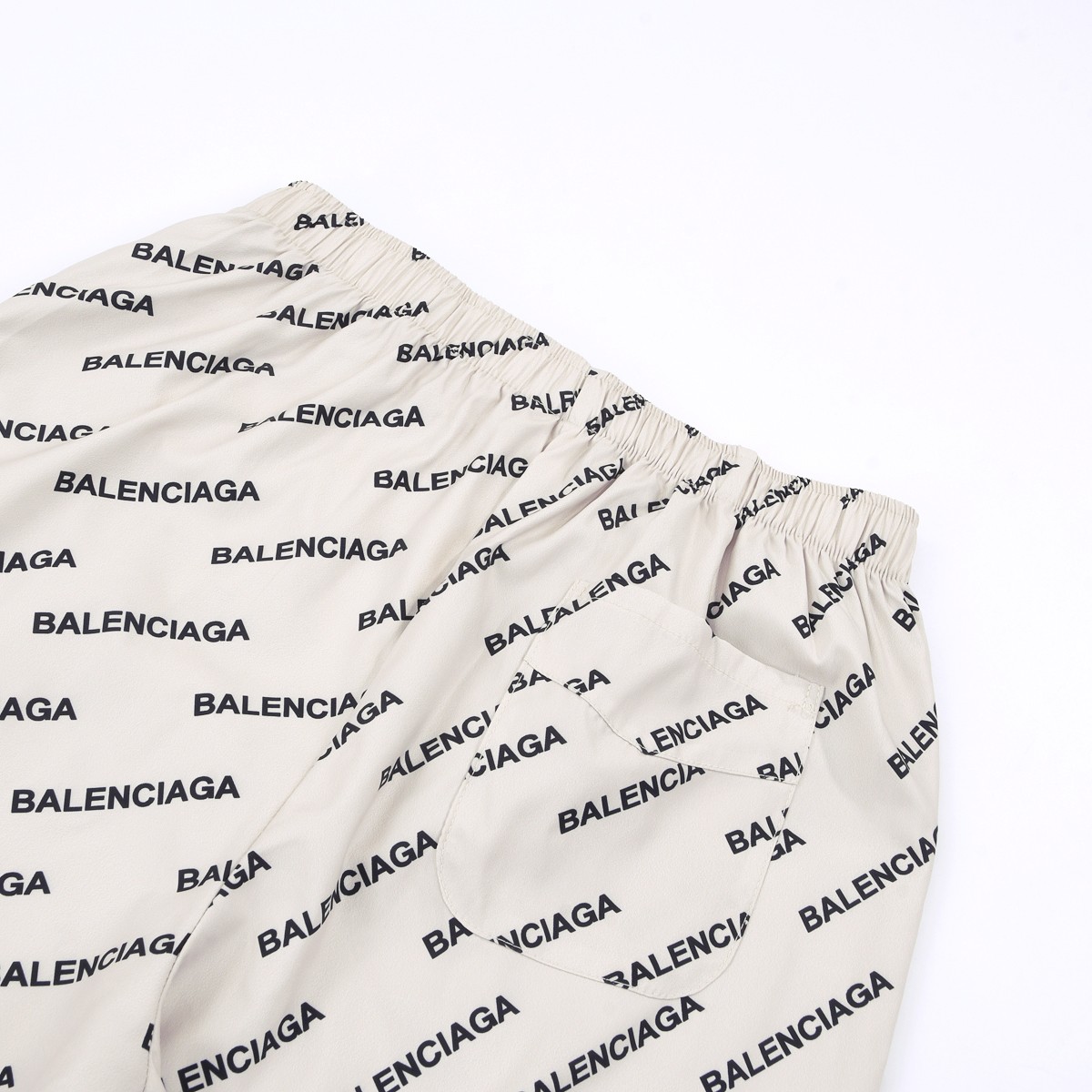 Balenciaga Pyjama-Hose mit Logo-Print - EUR FASHION
