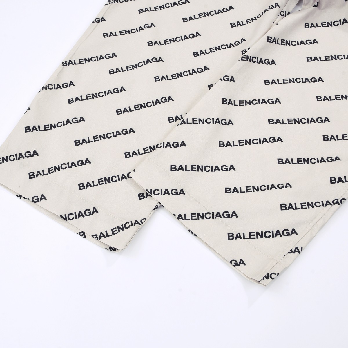 Balenciaga Pyjama-Hose mit Logo-Print - EUR FASHION