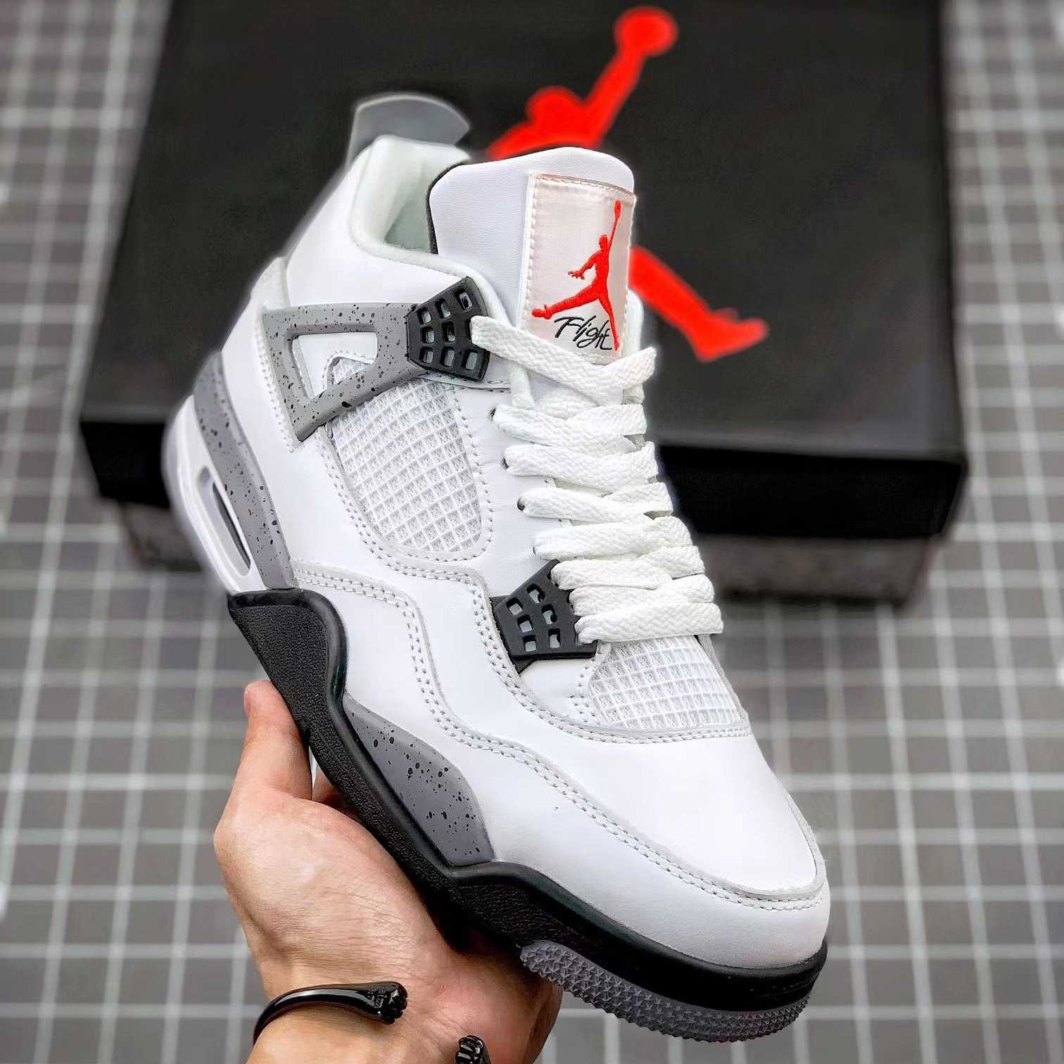 Air Jordan 4 Retro „White Cement“ Cement“ Sneaker CZ5624 - EUR FASHION