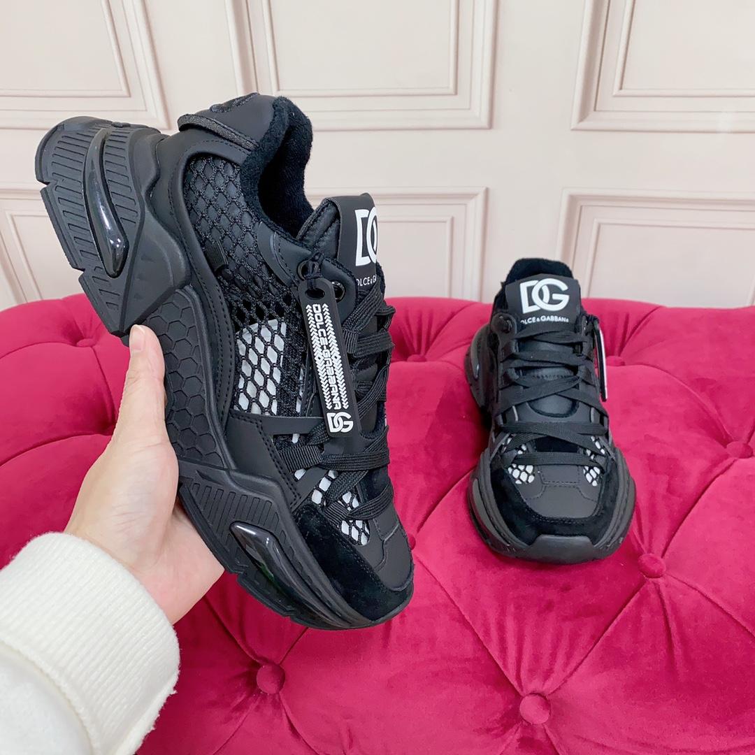 Dolce & Gabbana Airmaster-Sneaker aus Materialmix - EUR FASHION