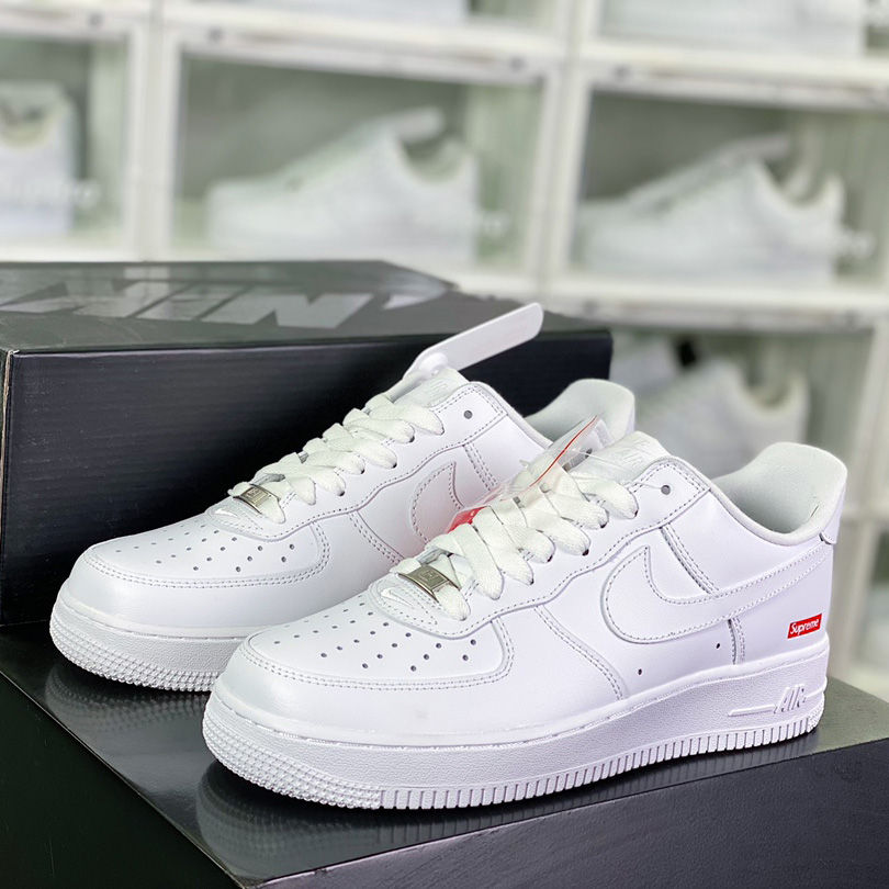 Supreme x Nike Air Force 1 Low'07 „White“ Sneaker CU9225-100 - EUR FASHION