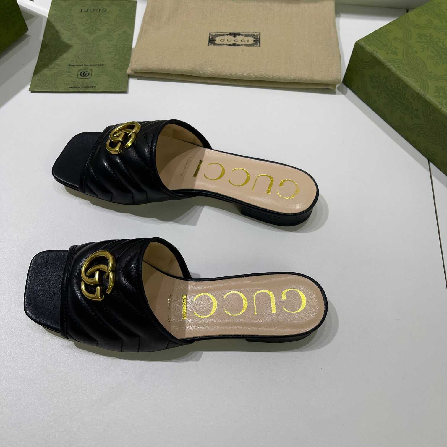 Gucci Damen-Slide mit Doppel-G - EUR FASHION