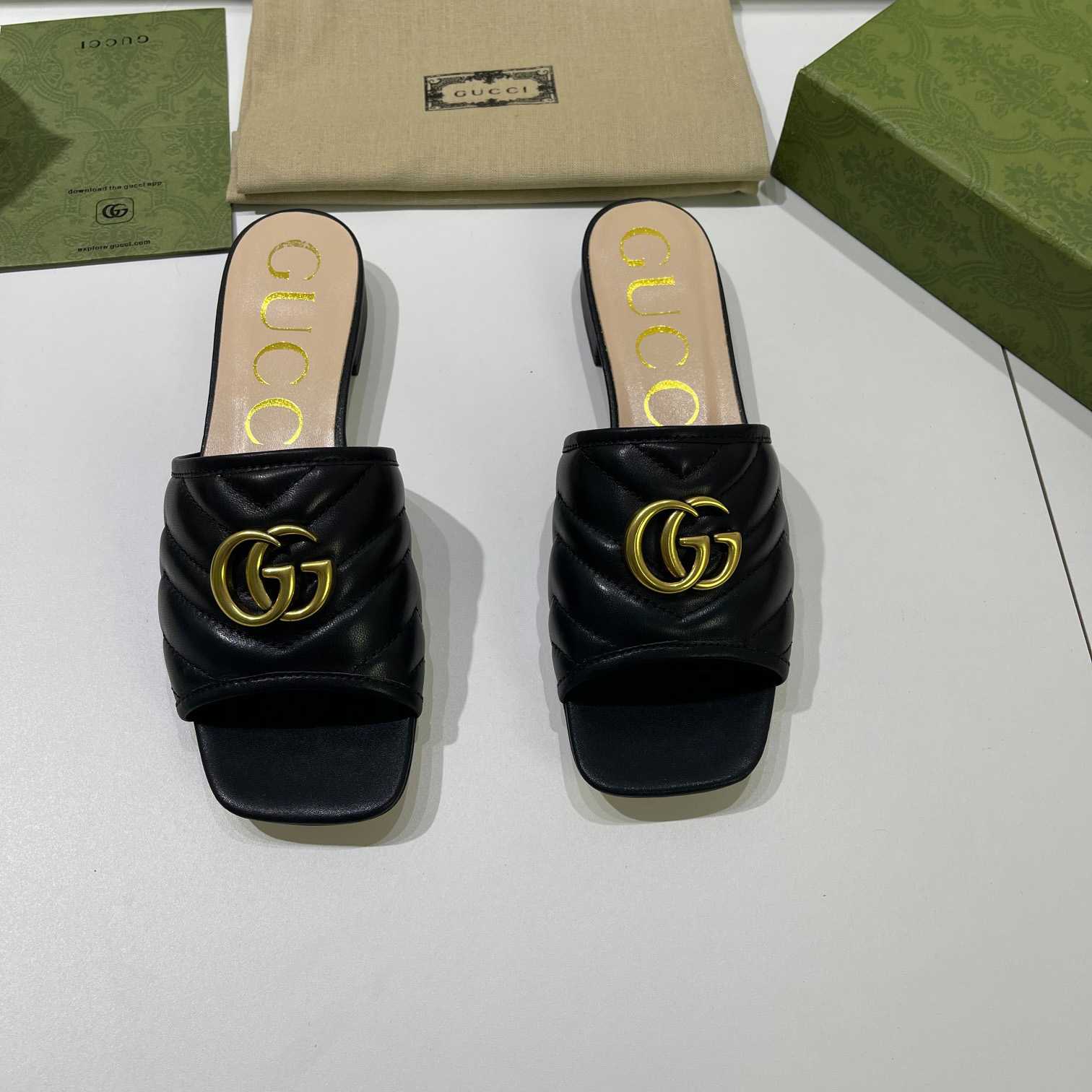 Gucci Damen-Slide mit Doppel-G - EUR FASHION