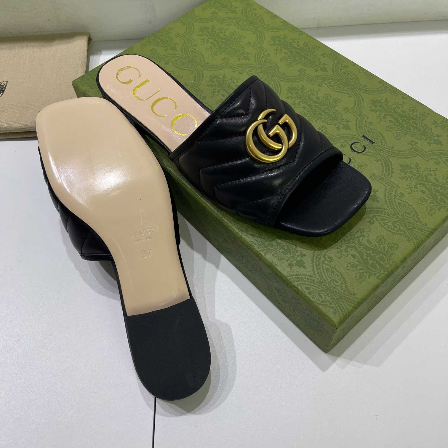 Gucci Damen-Slide mit Doppel-G - EUR FASHION