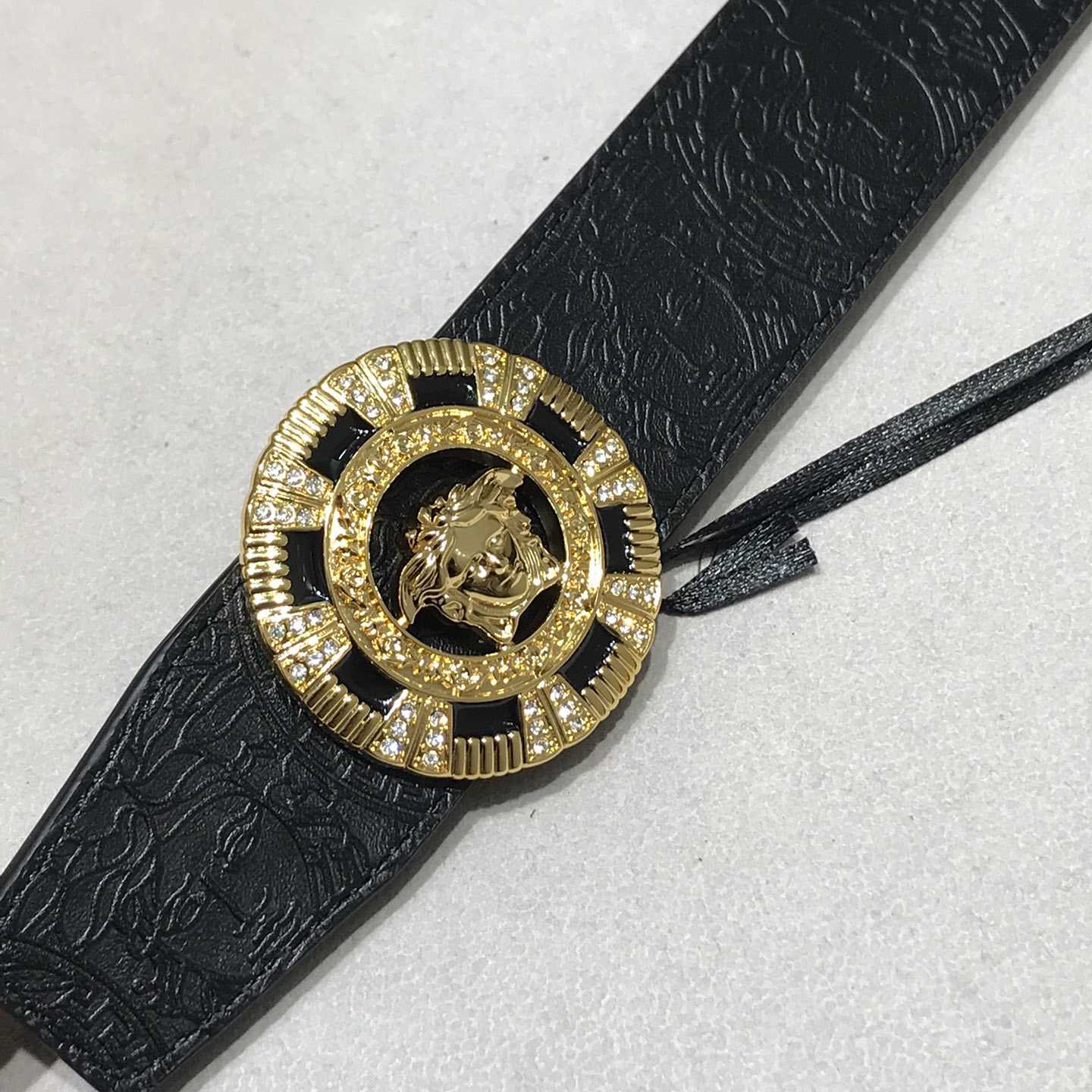 Versace Medusa Ledergürtel 39 mm - EUR FASHION