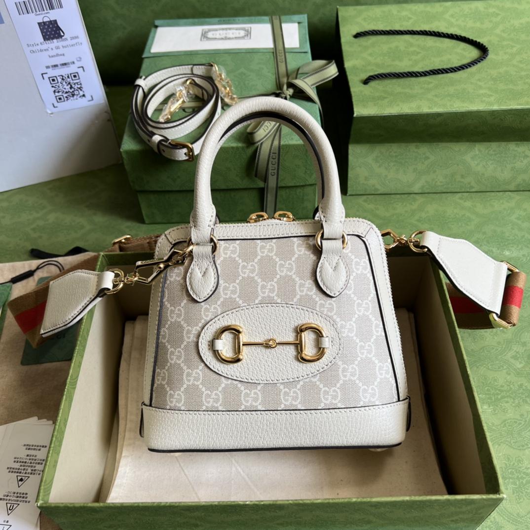 Gucci Horsebit 1955 GG Mini-Tasche (20–19,5–7,5 cm) - EUR FASHION