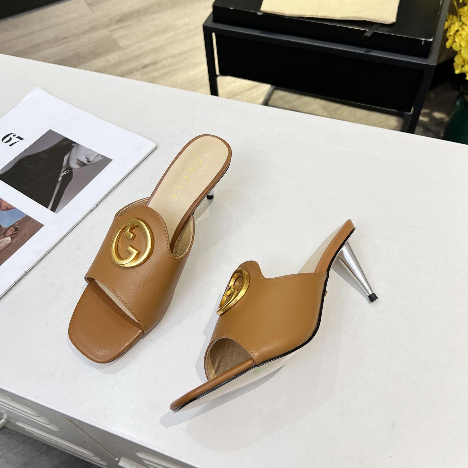 Gucci Blondie Slide Sandale - EUR FASHION