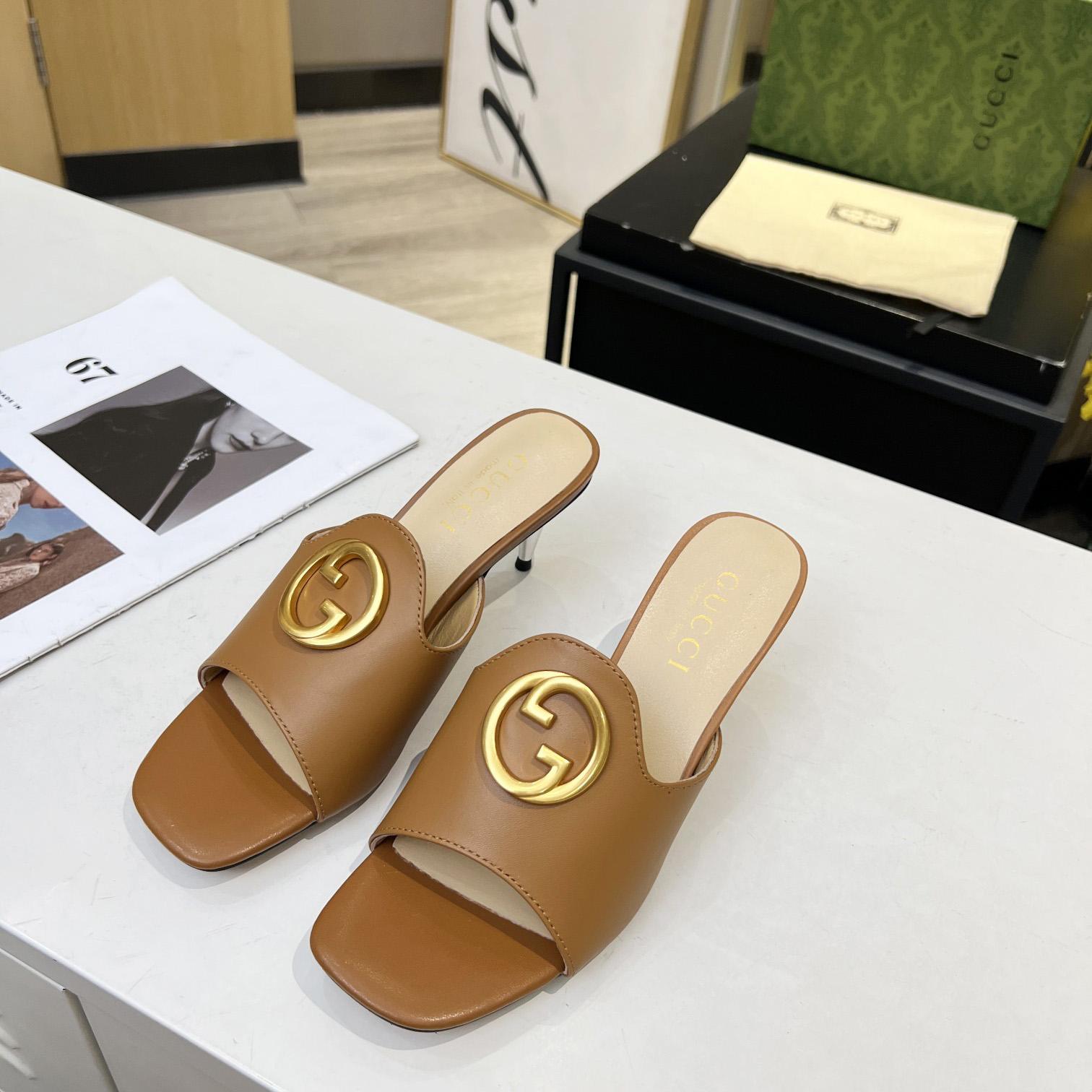 Gucci Blondie Slide Sandale - EUR FASHION