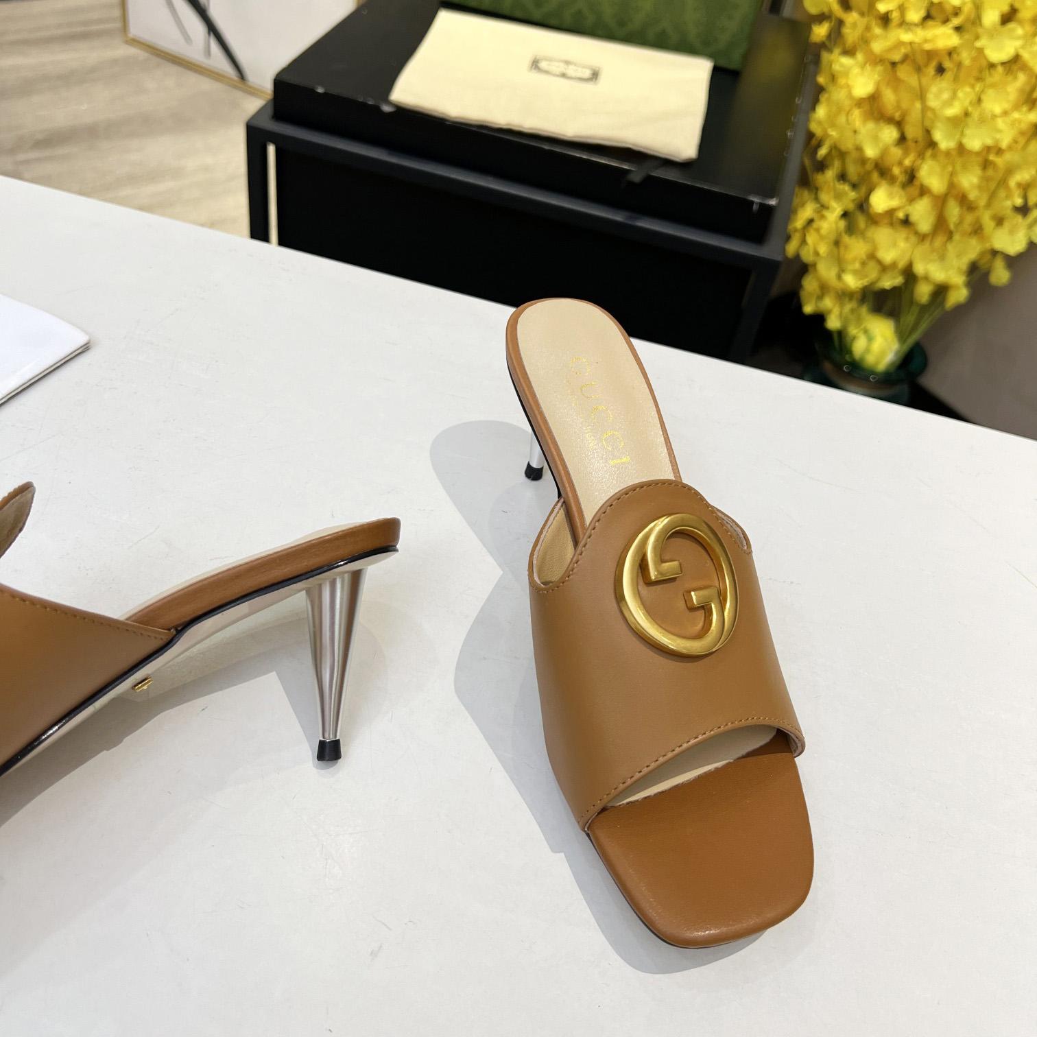 Gucci Blondie Slide Sandale - EUR FASHION