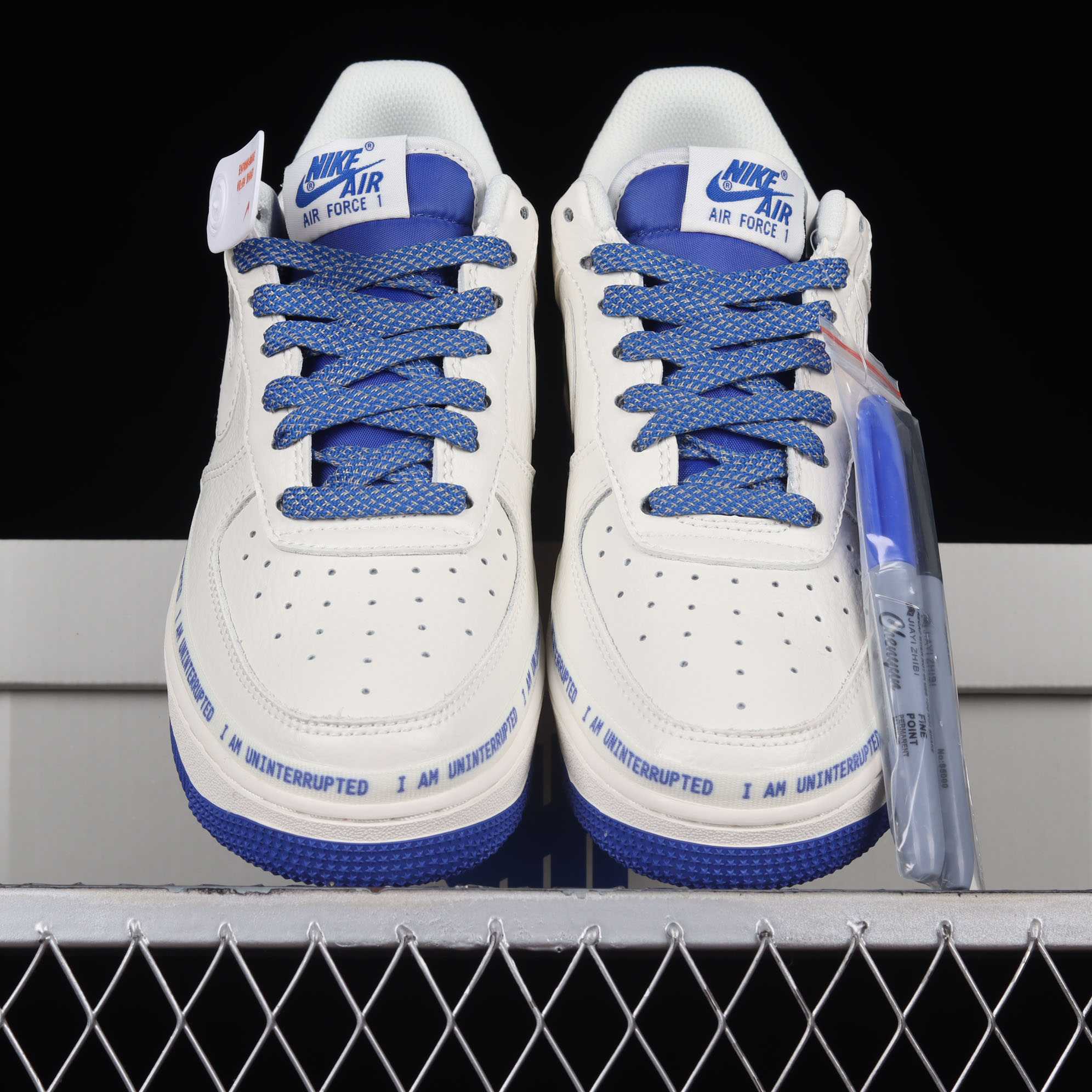 Ununterbrochener x Nk Air Force 1'07 Low „More Than“ Sneaker QA1127-811 - EUR FASHION