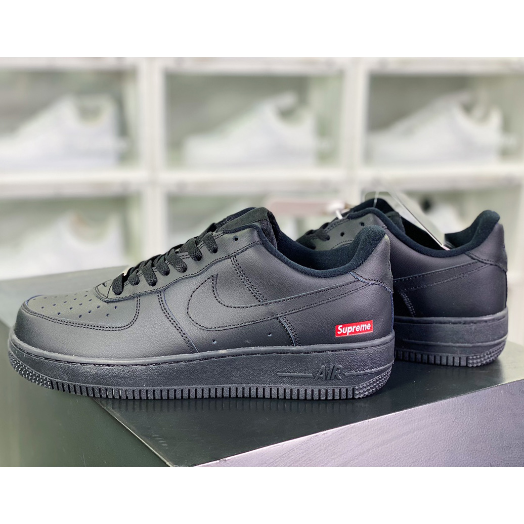 Supreme x Nike Air Force 1 Low 2020 „Schwarz“ Sneaker CU9225-001 - EUR FASHION