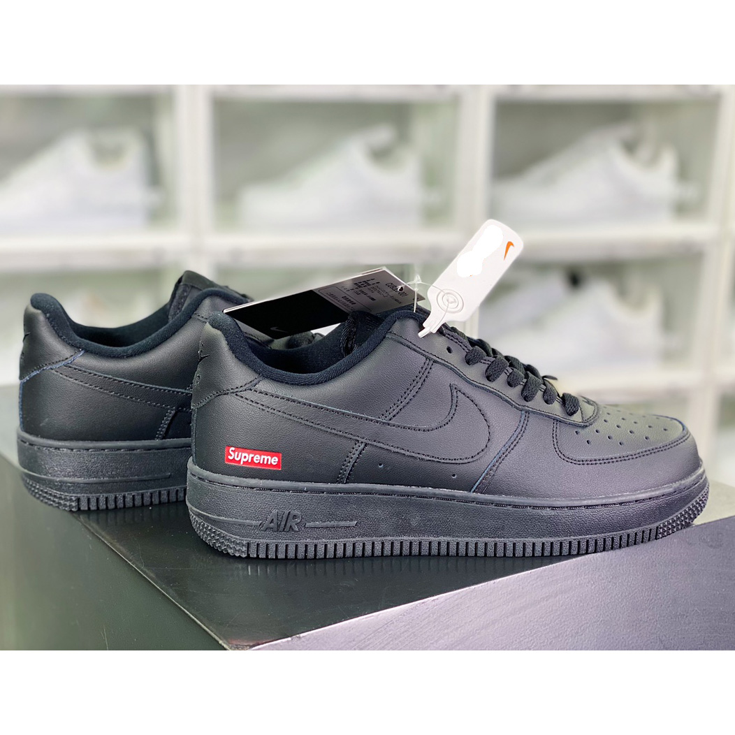 Supreme x Nike Air Force 1 Low 2020 „Schwarz“ Sneaker CU9225-001 - EUR FASHION