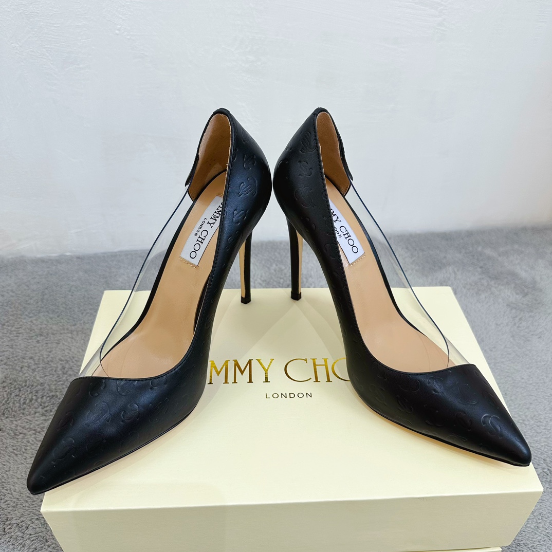 Jimmy Choo Leder-Cass-Pumps 105 mm - EUR FASHION