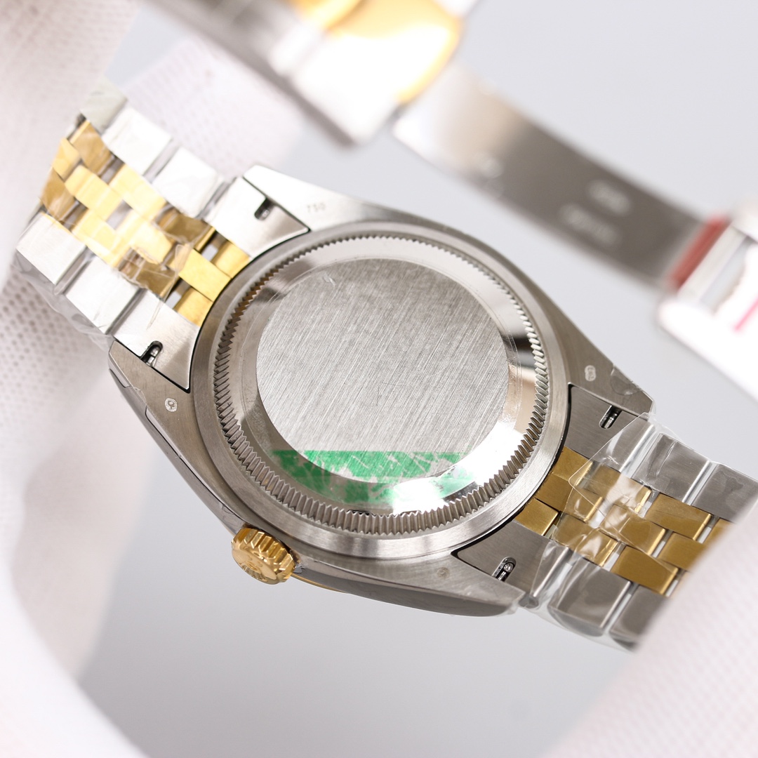 Rolex Datejust Oystersteel Steel Gelbgold Dunkelgraues Zifferblatt Jubilee - EUR FASHION